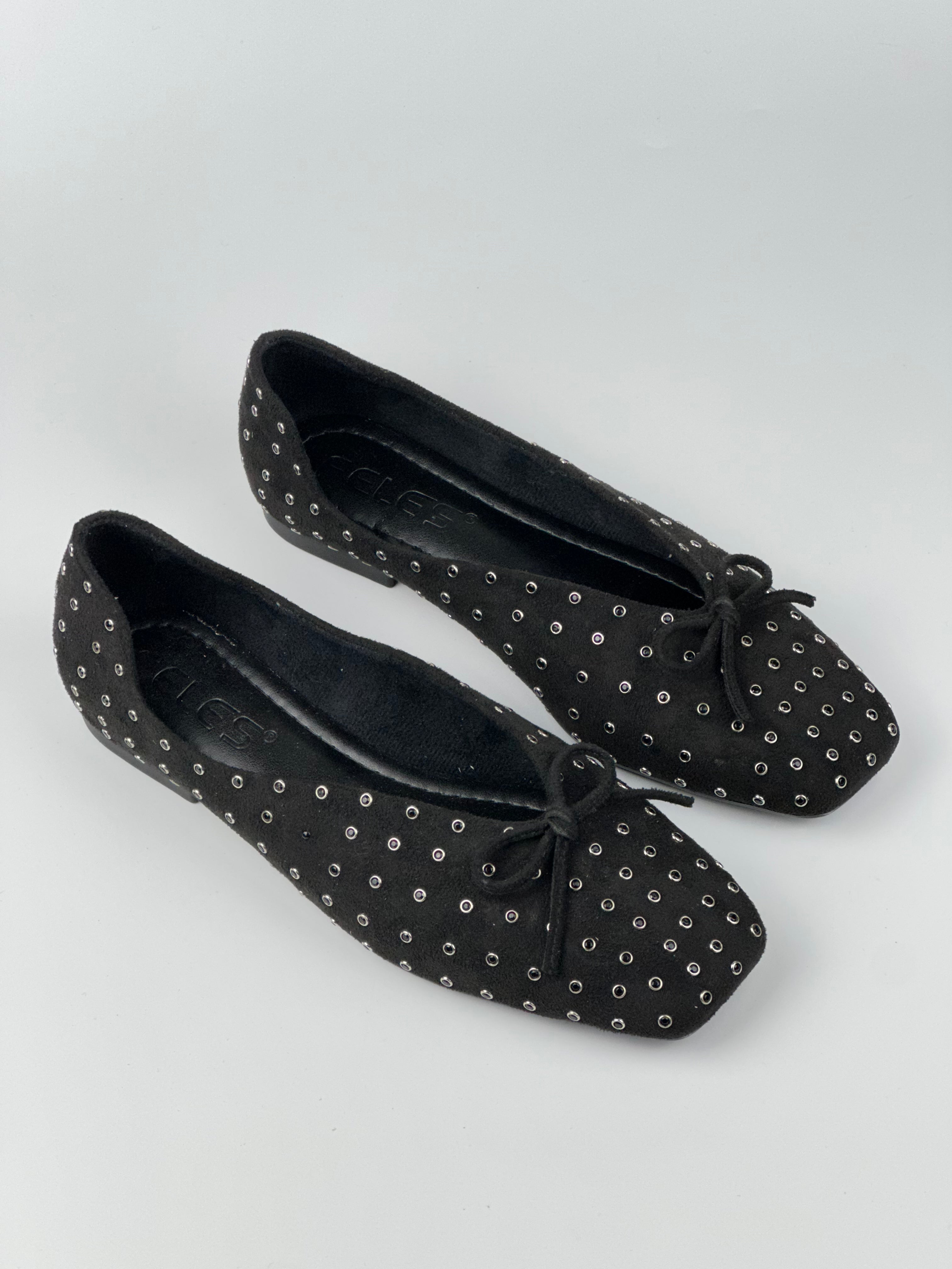 Twilight Stud Süet Babet