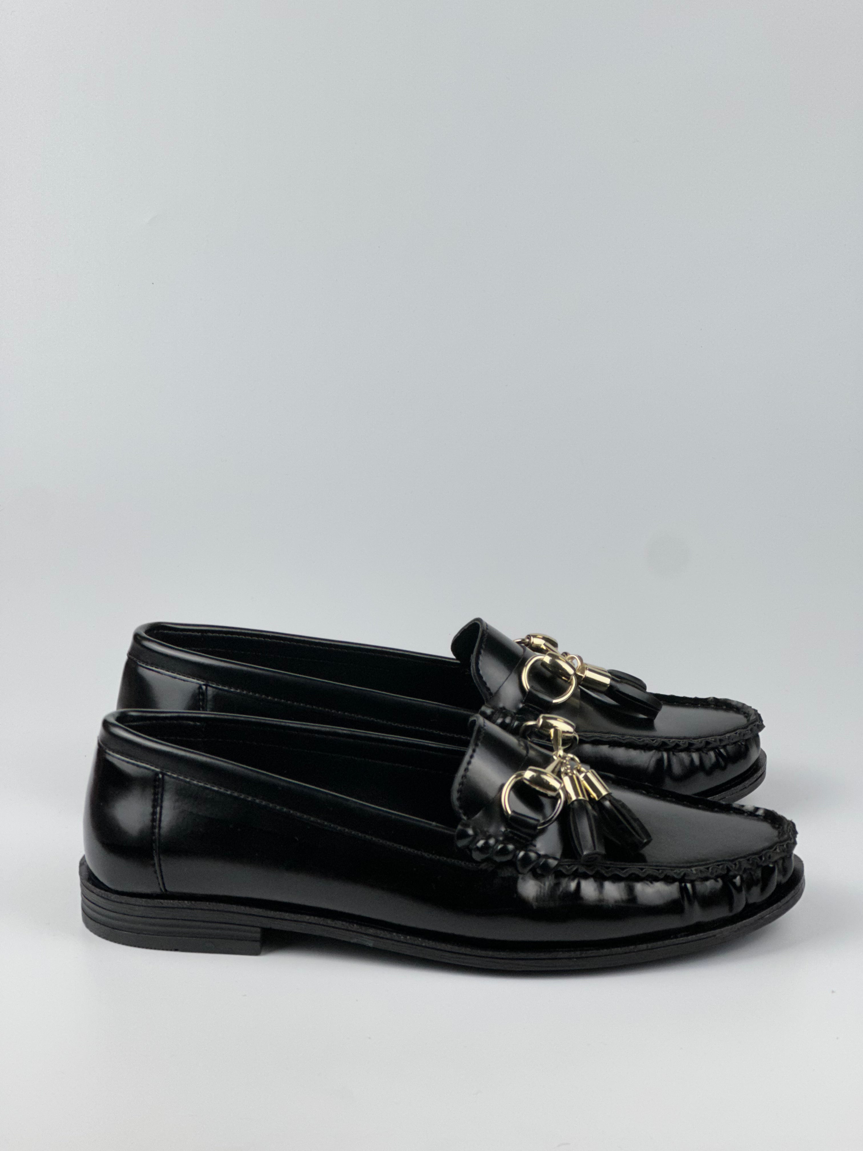 Elegant Tassel Deri Loafer