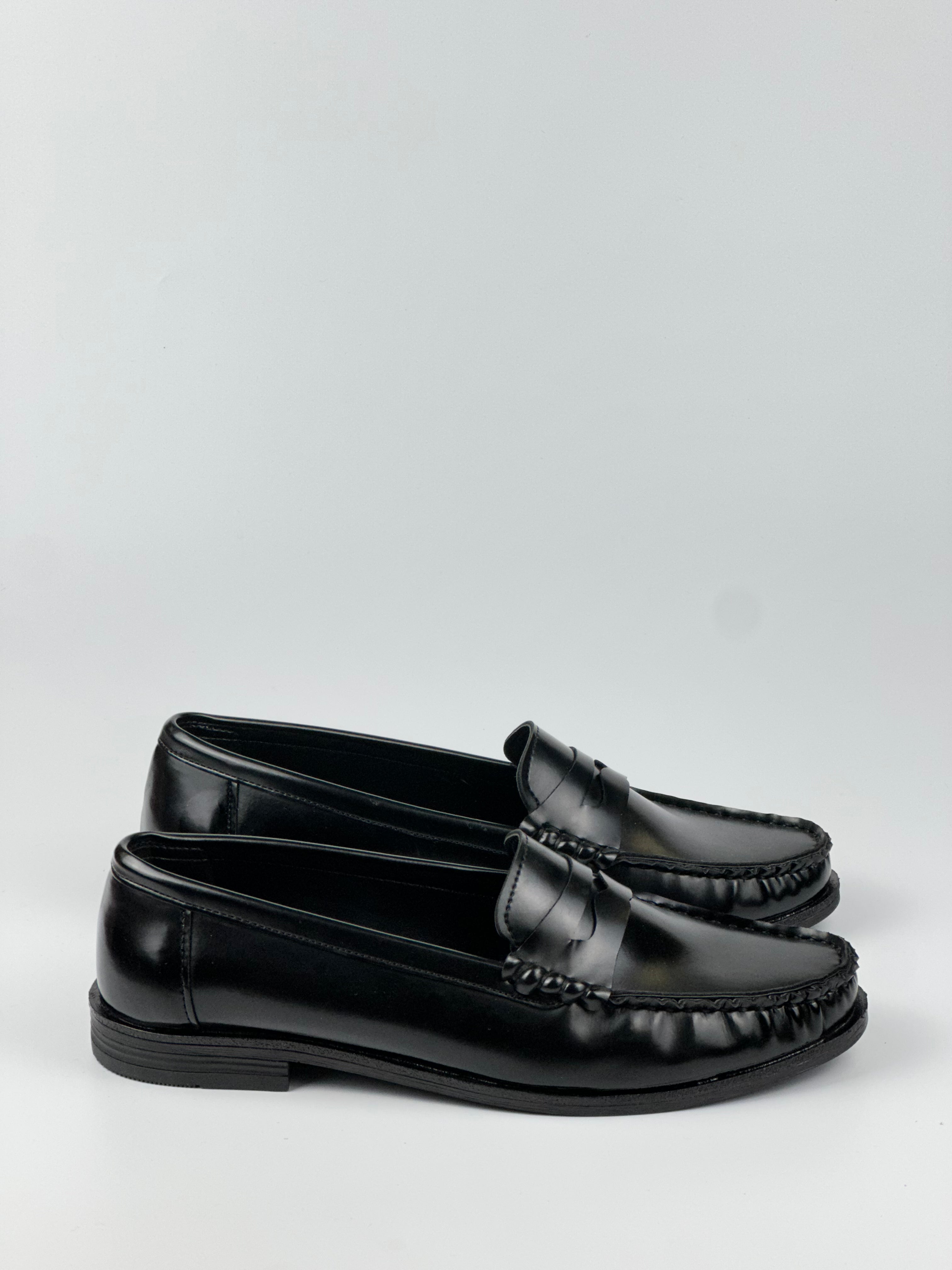 Classic Noir Deri Loafer