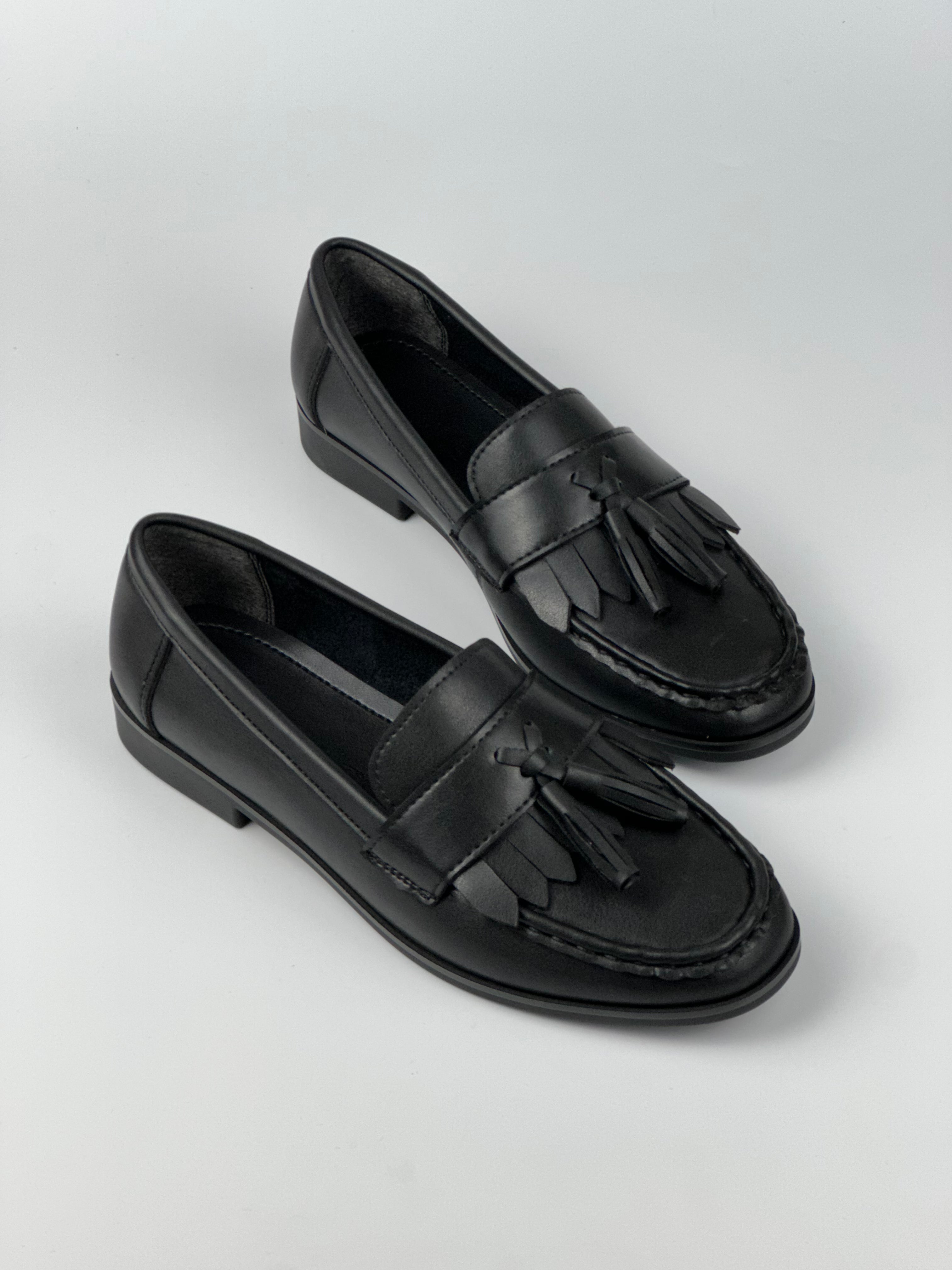 Noir Deri Loafer