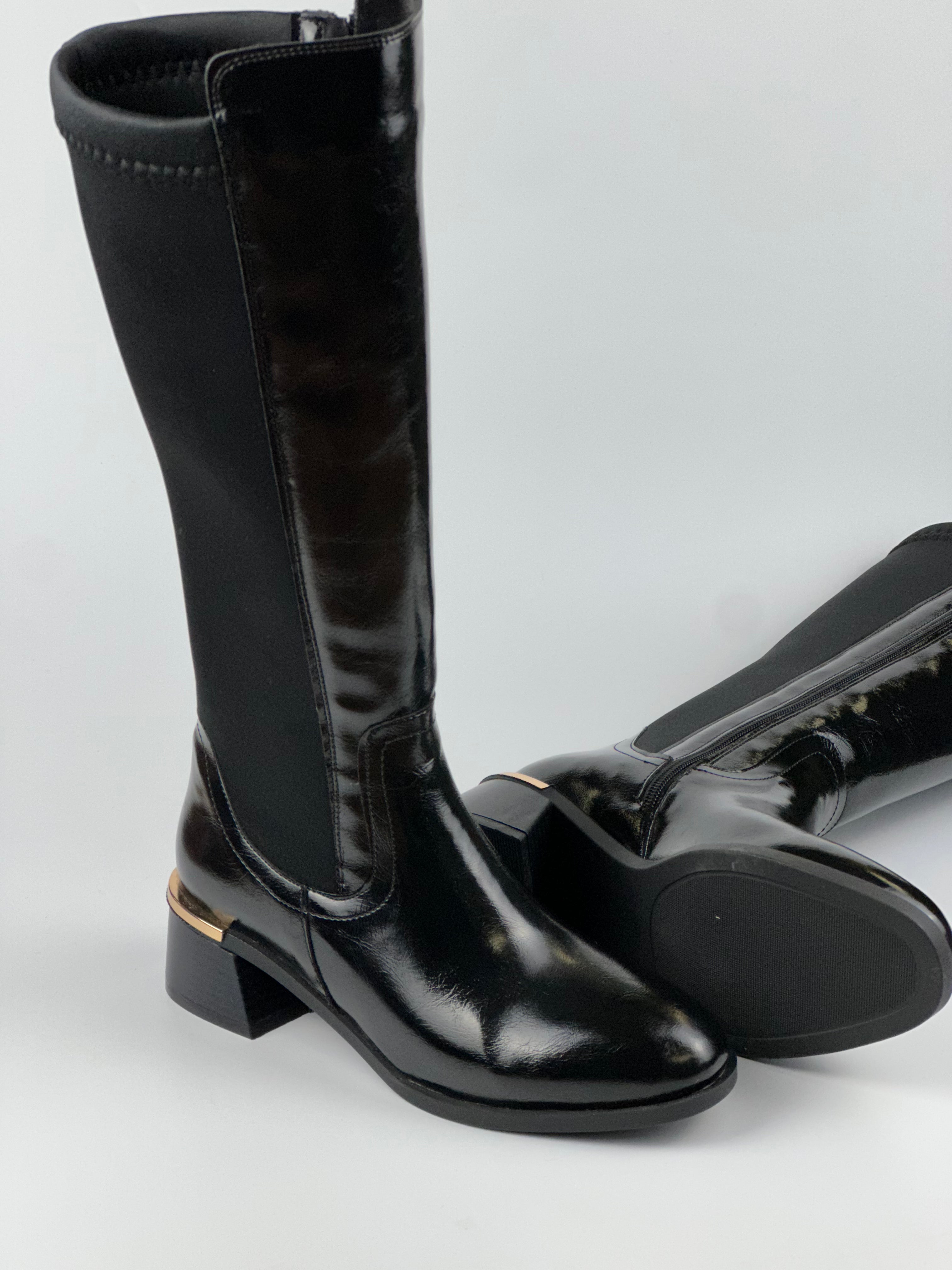 Nova Shine Topuk Detaylı Kadın Çizme