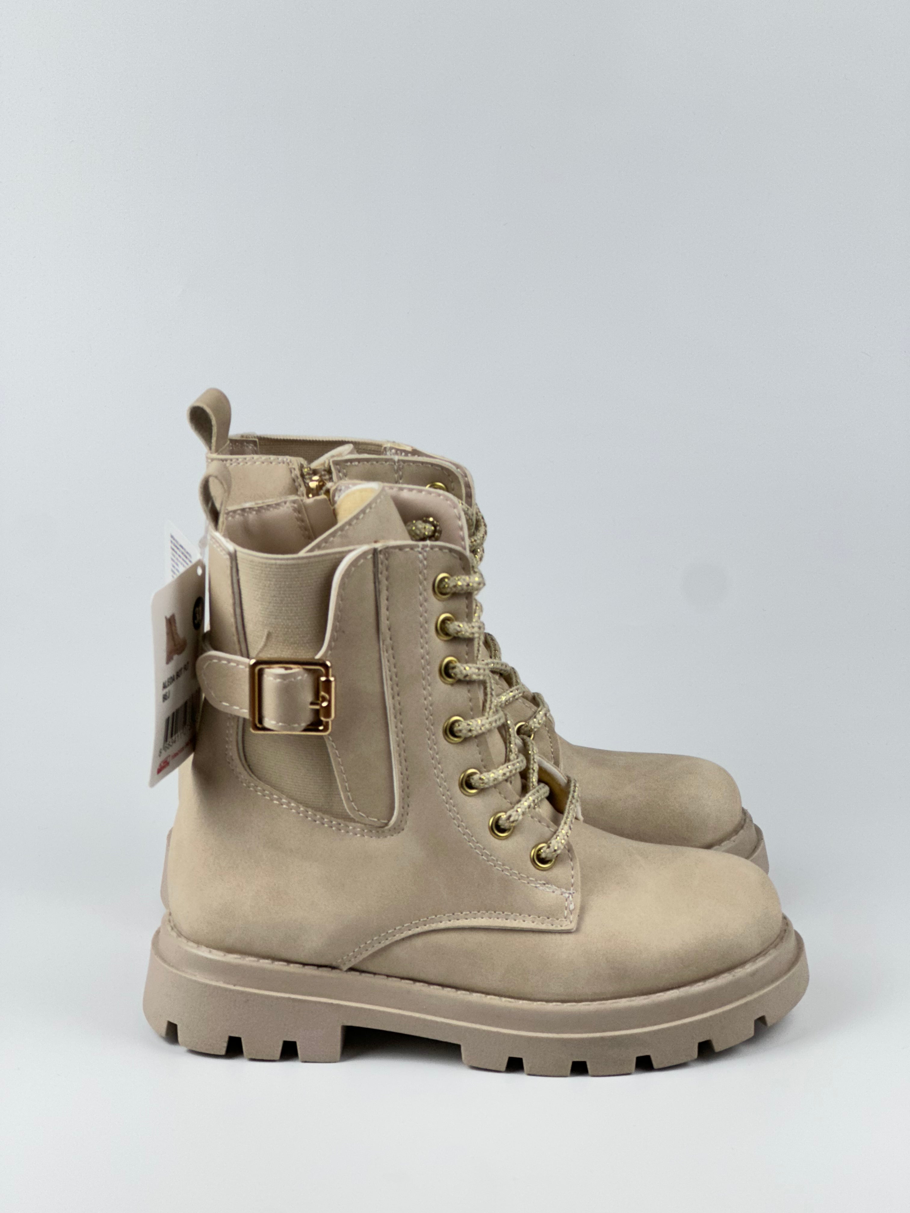 BlackRock Kids – Toka Detaylı Siyah Çocuk Bot