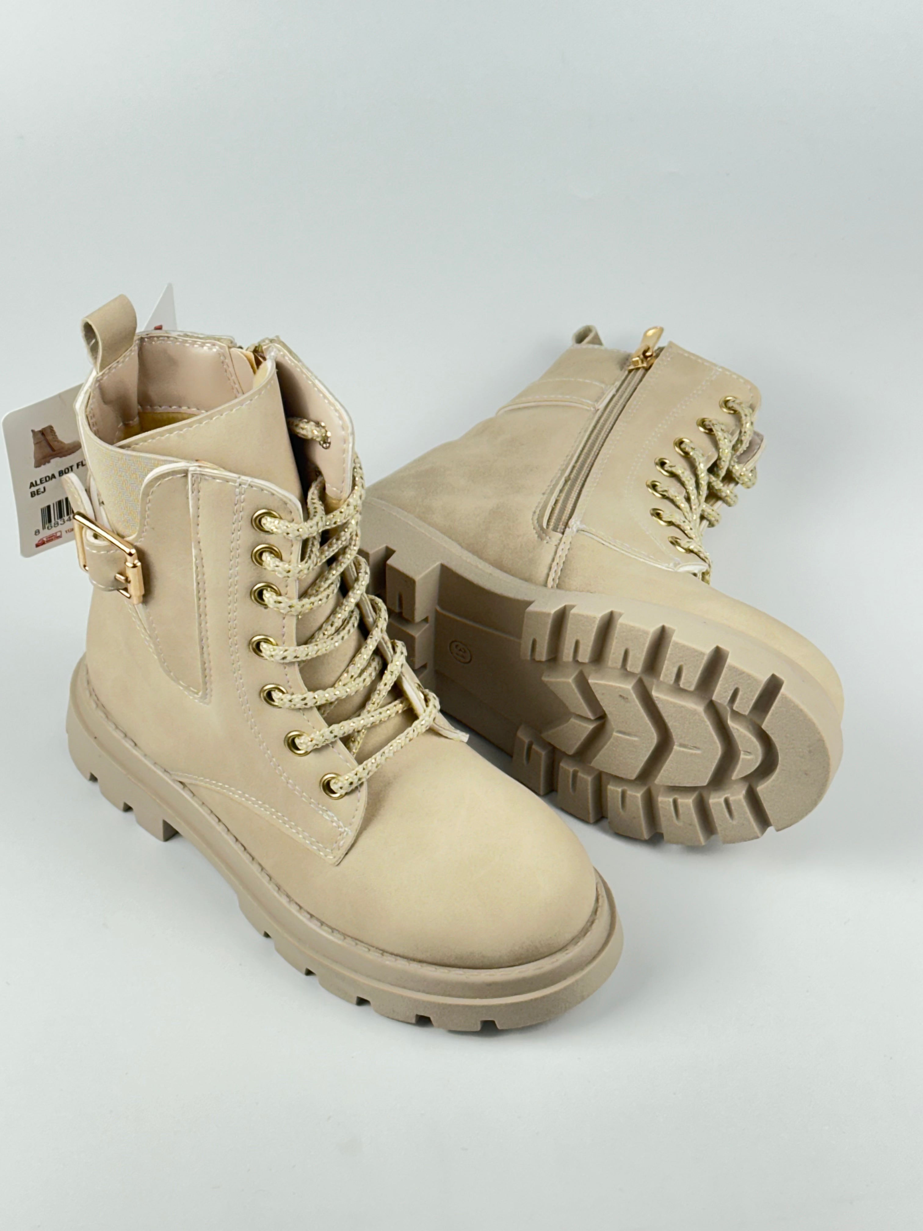 BlackRock Kids – Toka Detaylı Siyah Çocuk Bot