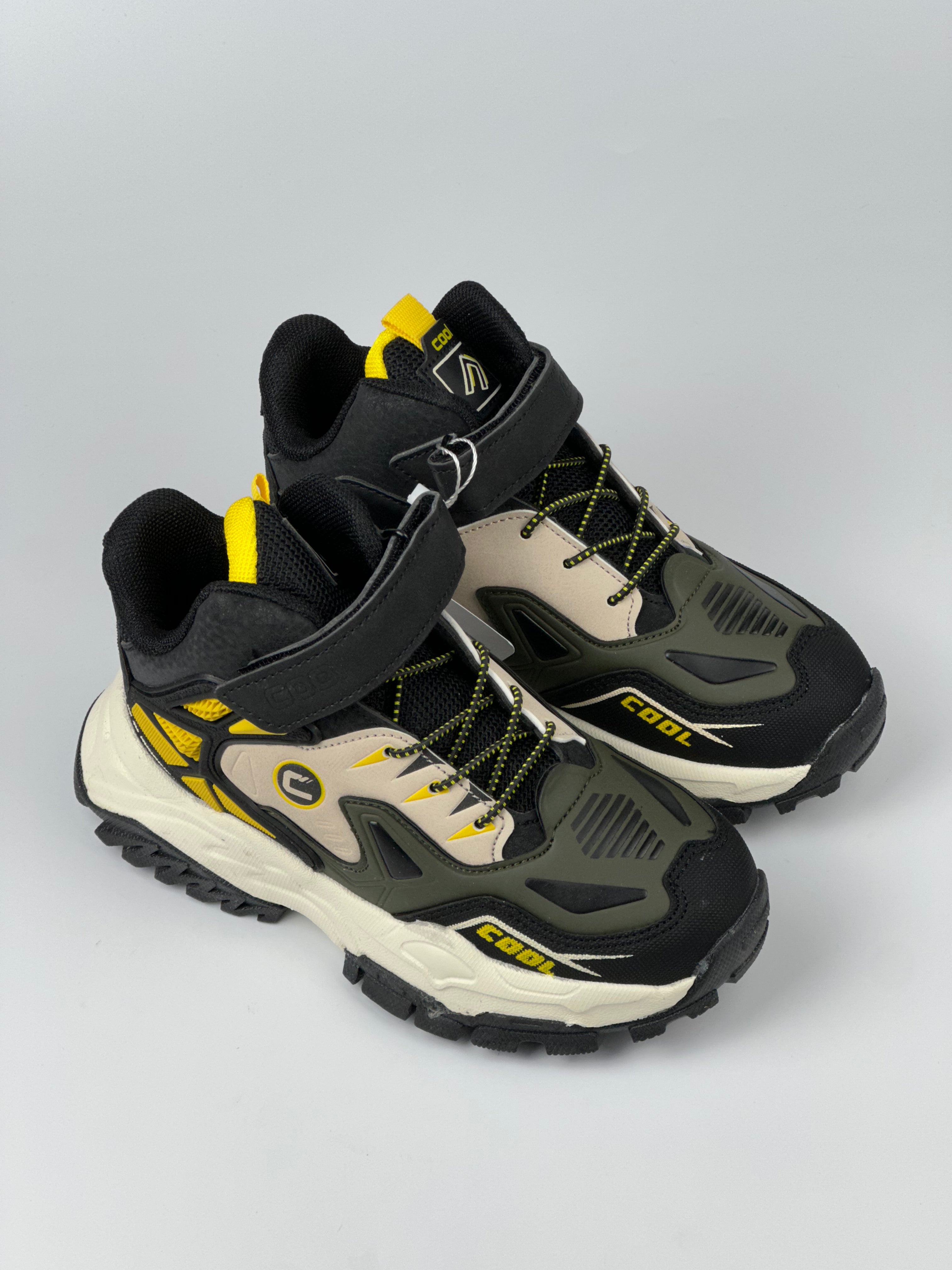 TrailRider Kids – Haki Detaylı Outdoor Çocuk Bot