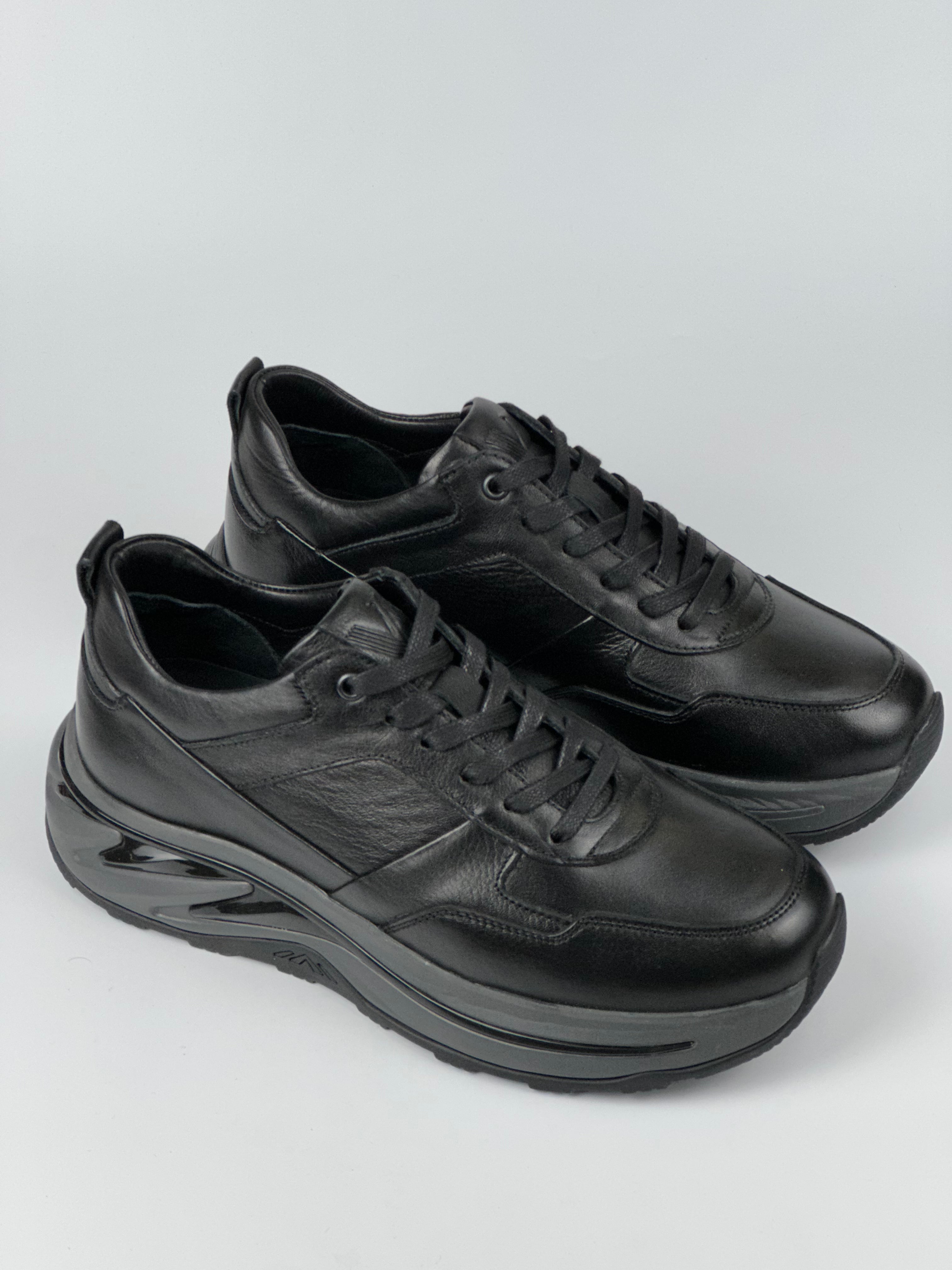 AeroMax Hakiki Deri Siyah