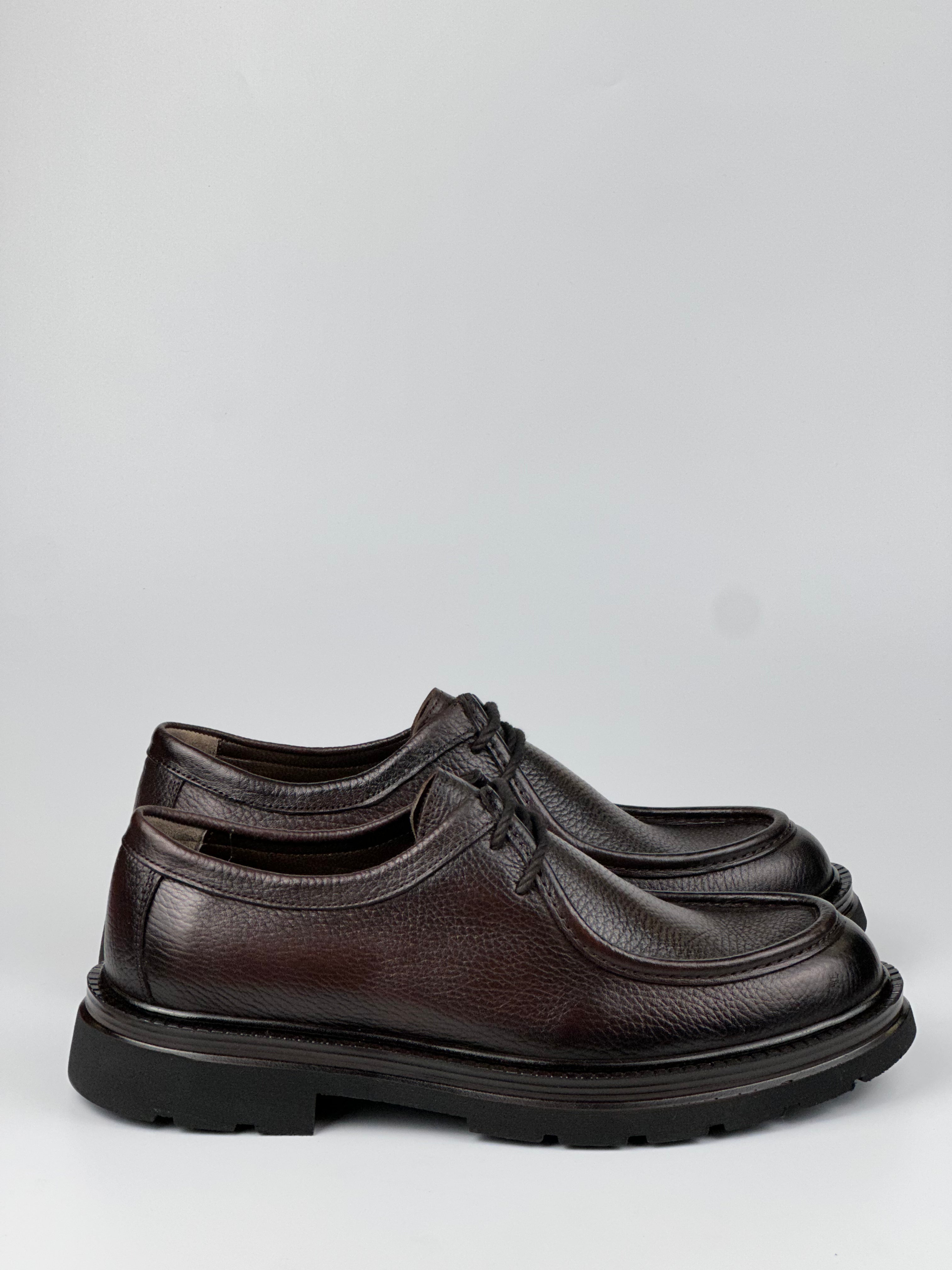 Oxford Prime Hakiki Deri Kahverengi Erkek Ayakkabı