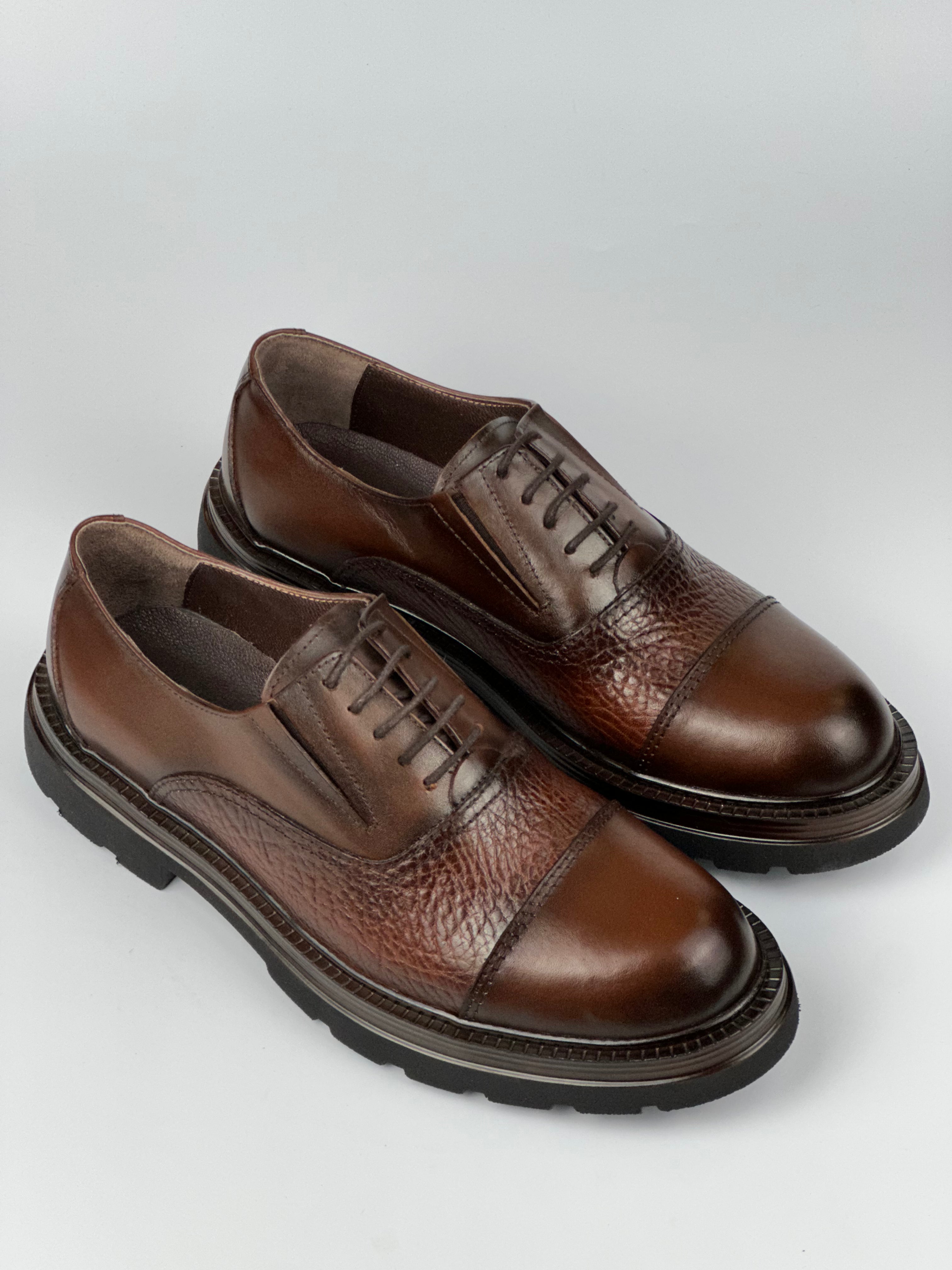 Oxford Elite Hakiki Deri Siyah Erkek Ayakkabı