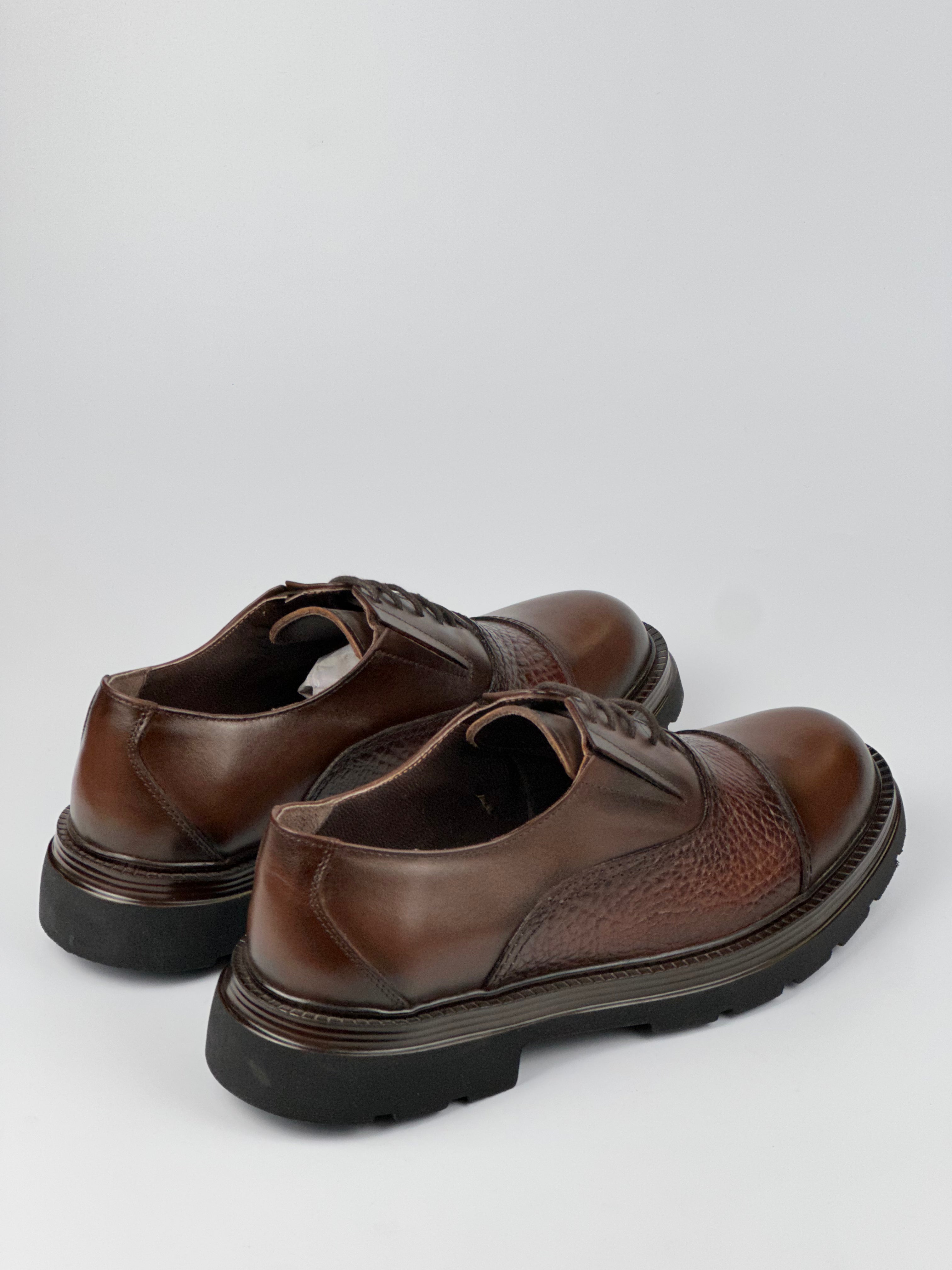 Oxford Elite Hakiki Deri Siyah Erkek Ayakkabı