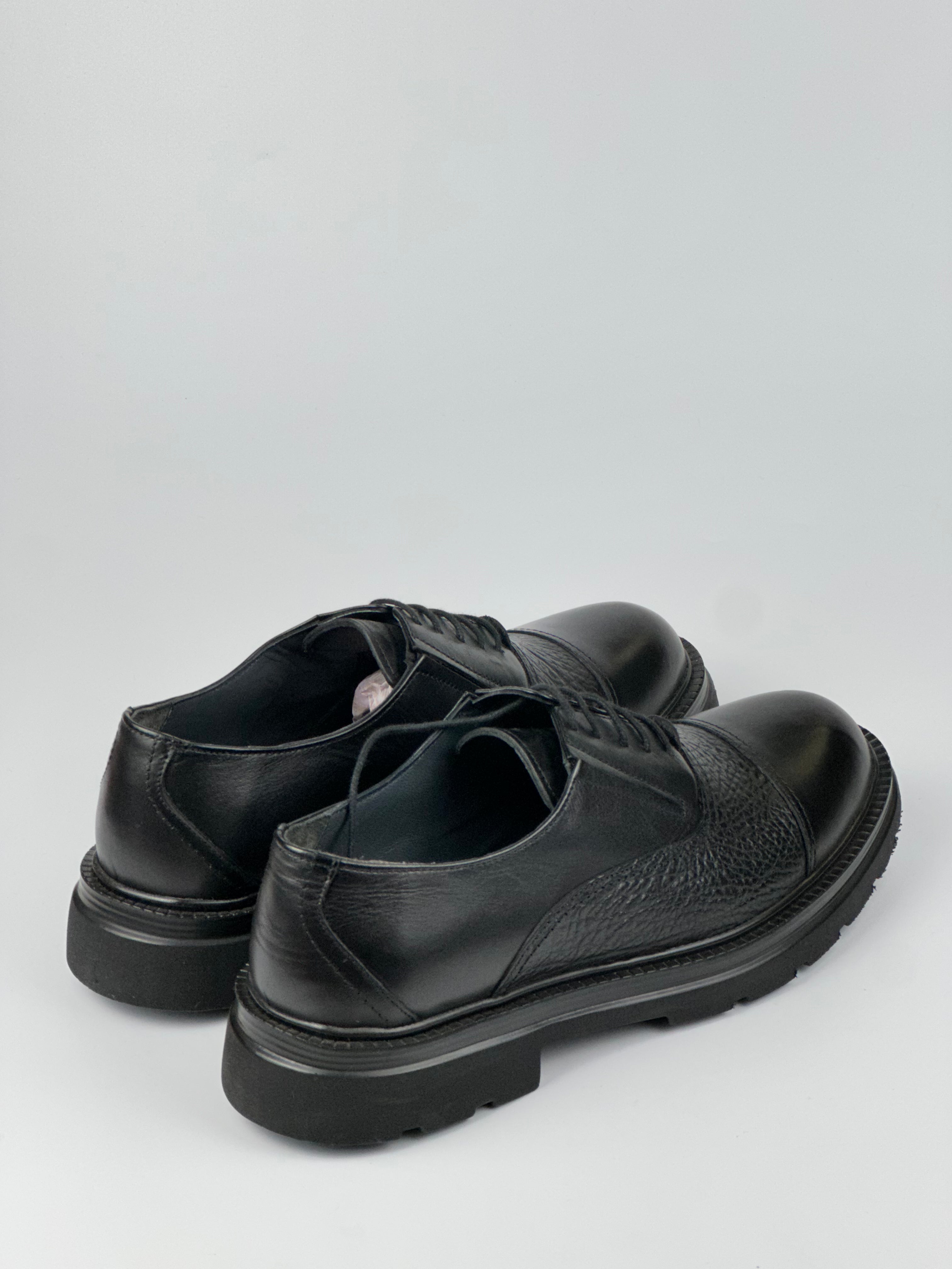 Oxford Elite Hakiki Deri Siyah Erkek Ayakkabı