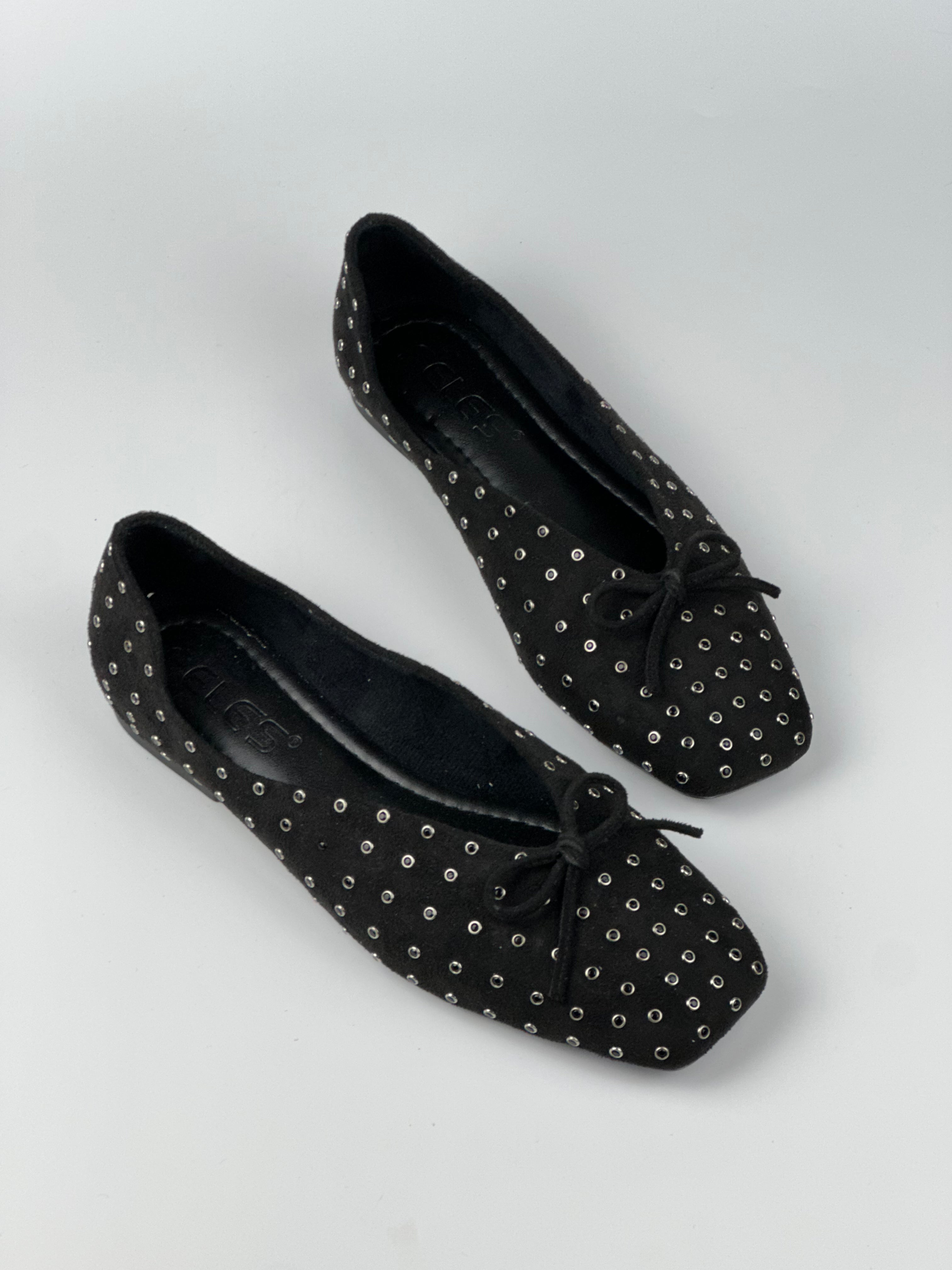 Twilight Stud Süet Babet