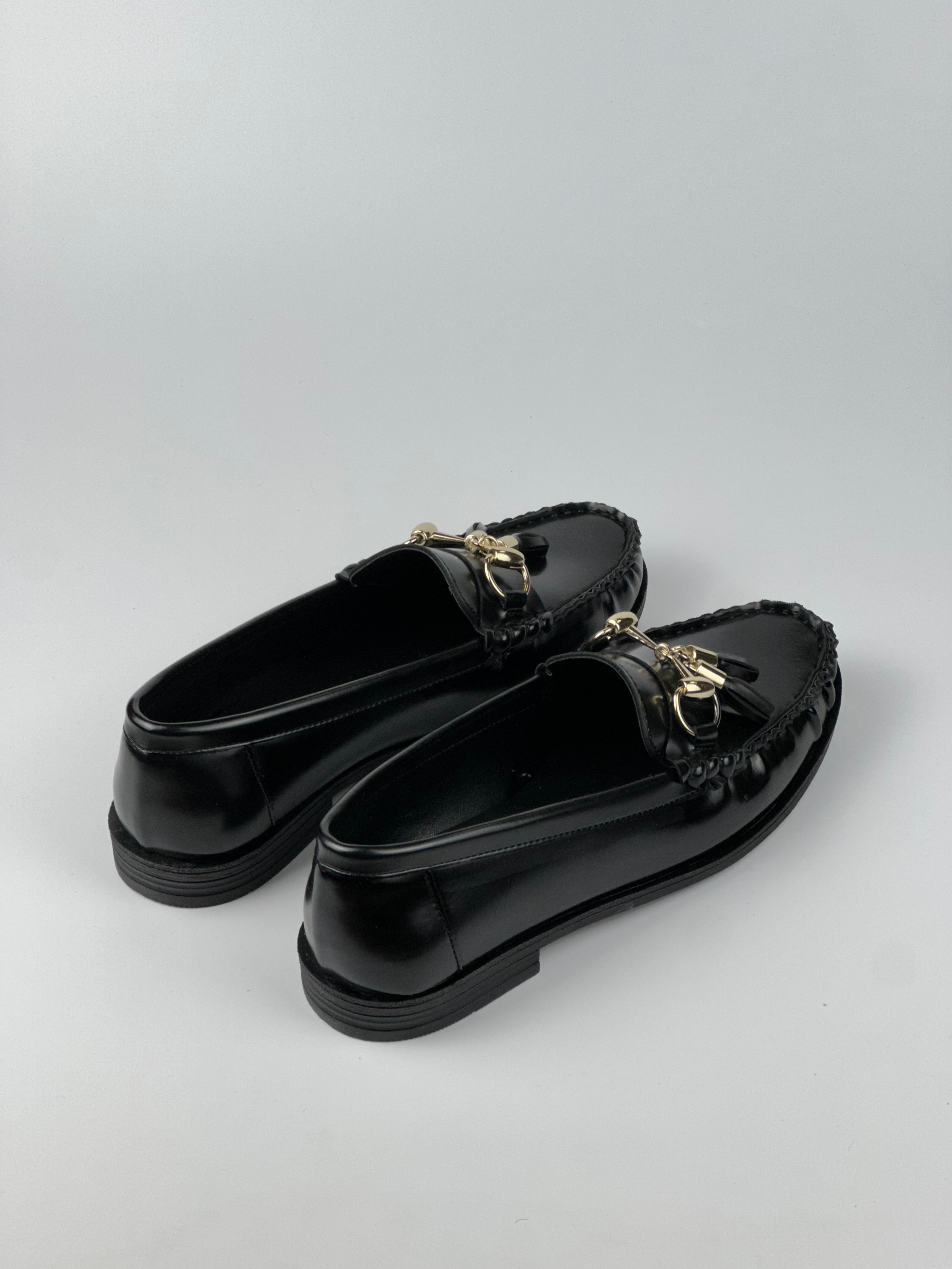 Elegant Tassel Deri Loafer