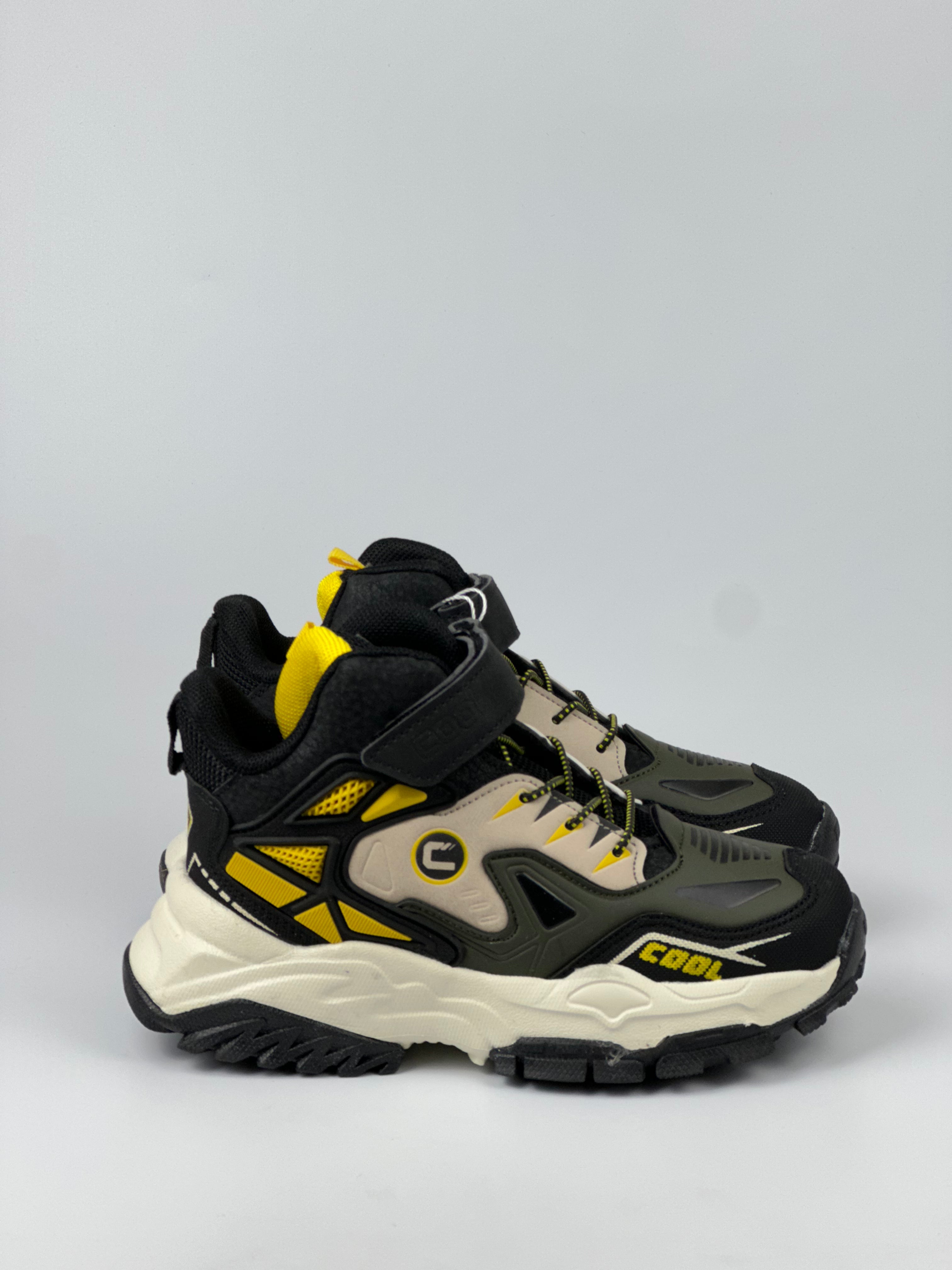 TrailRider Kids – Haki Detaylı Outdoor Çocuk Bot