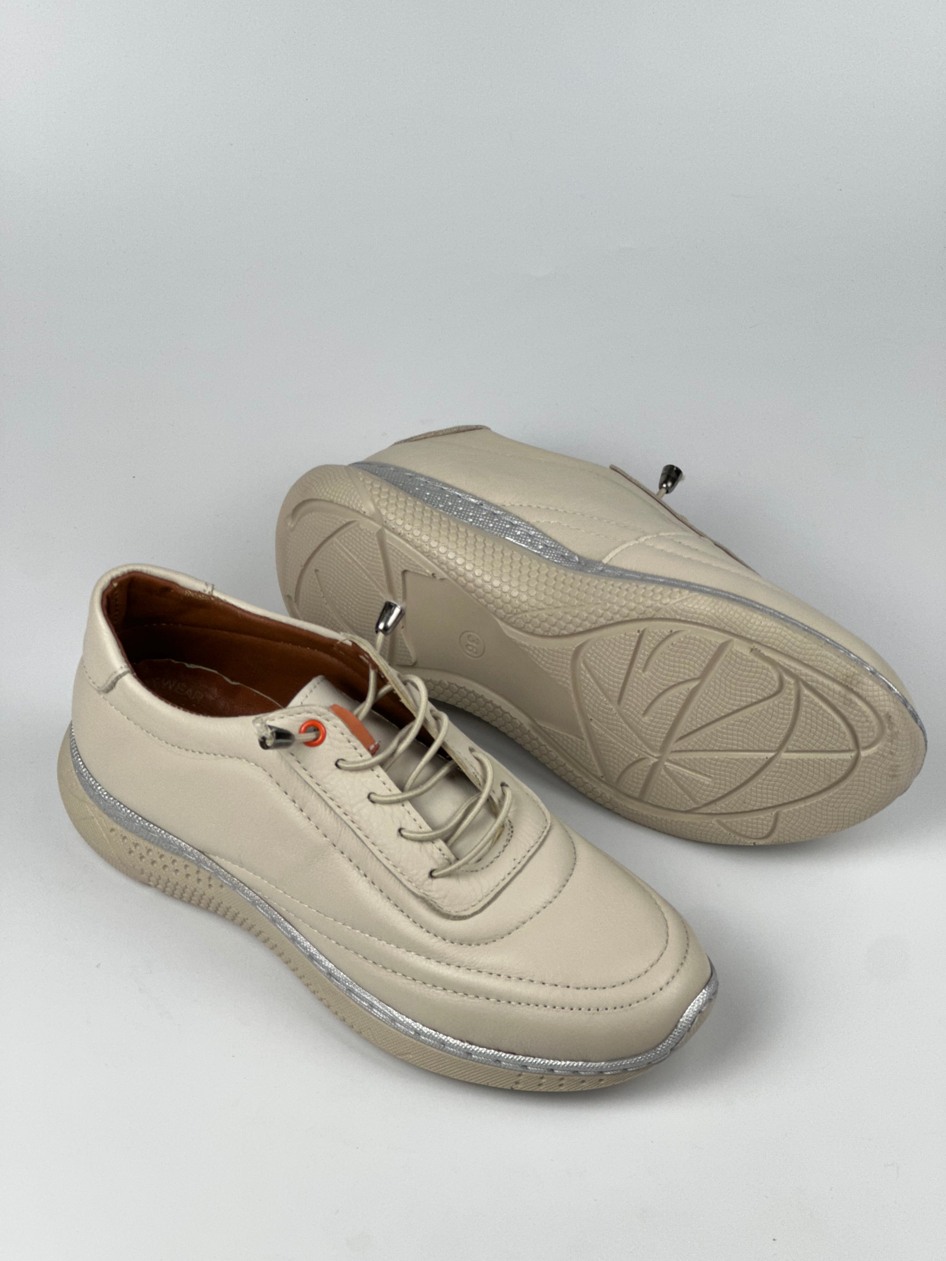 AeroTech HAKİKİ DERİ Aktif Siyah Kadın Spor Ayakkabı