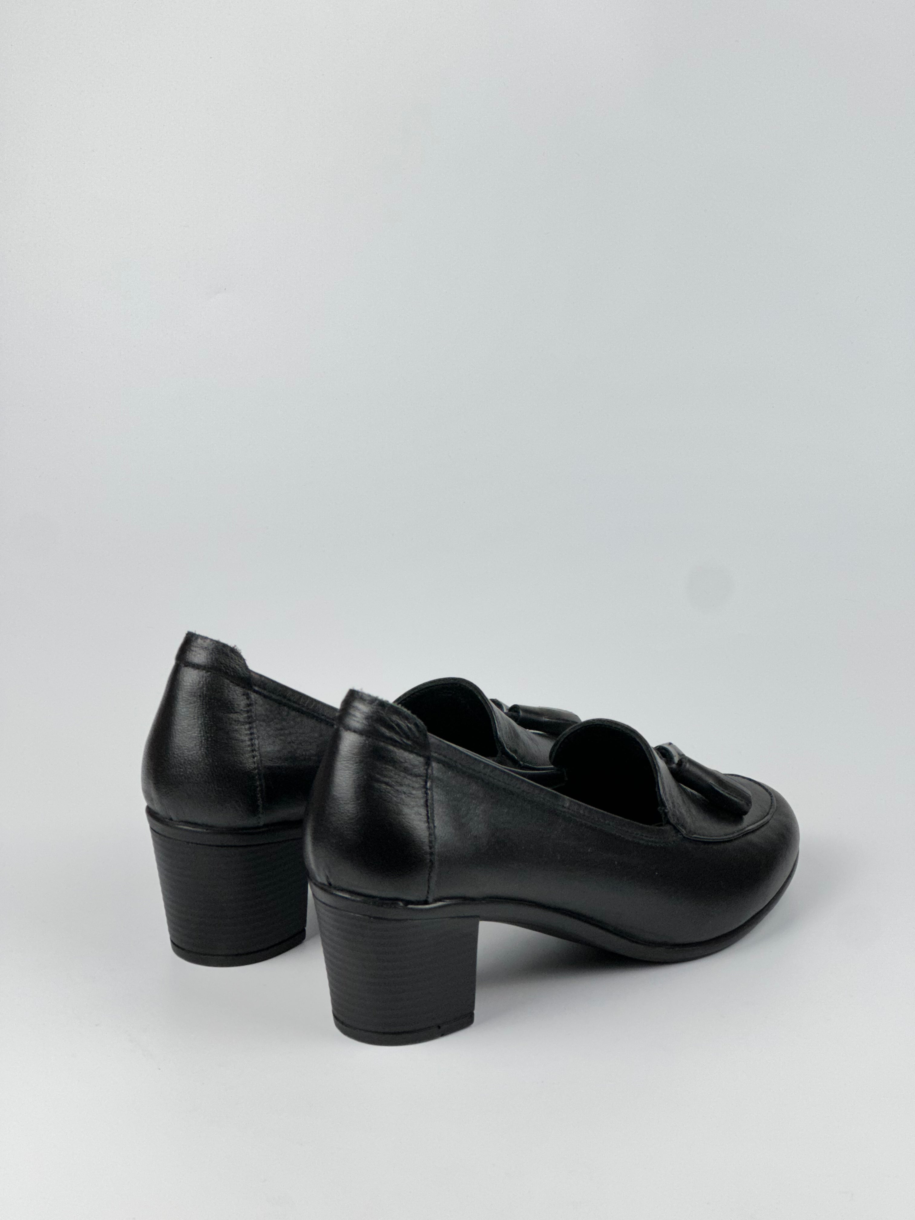 Verona Hakiki Deri Comfort Topuklu Kadın Loafer