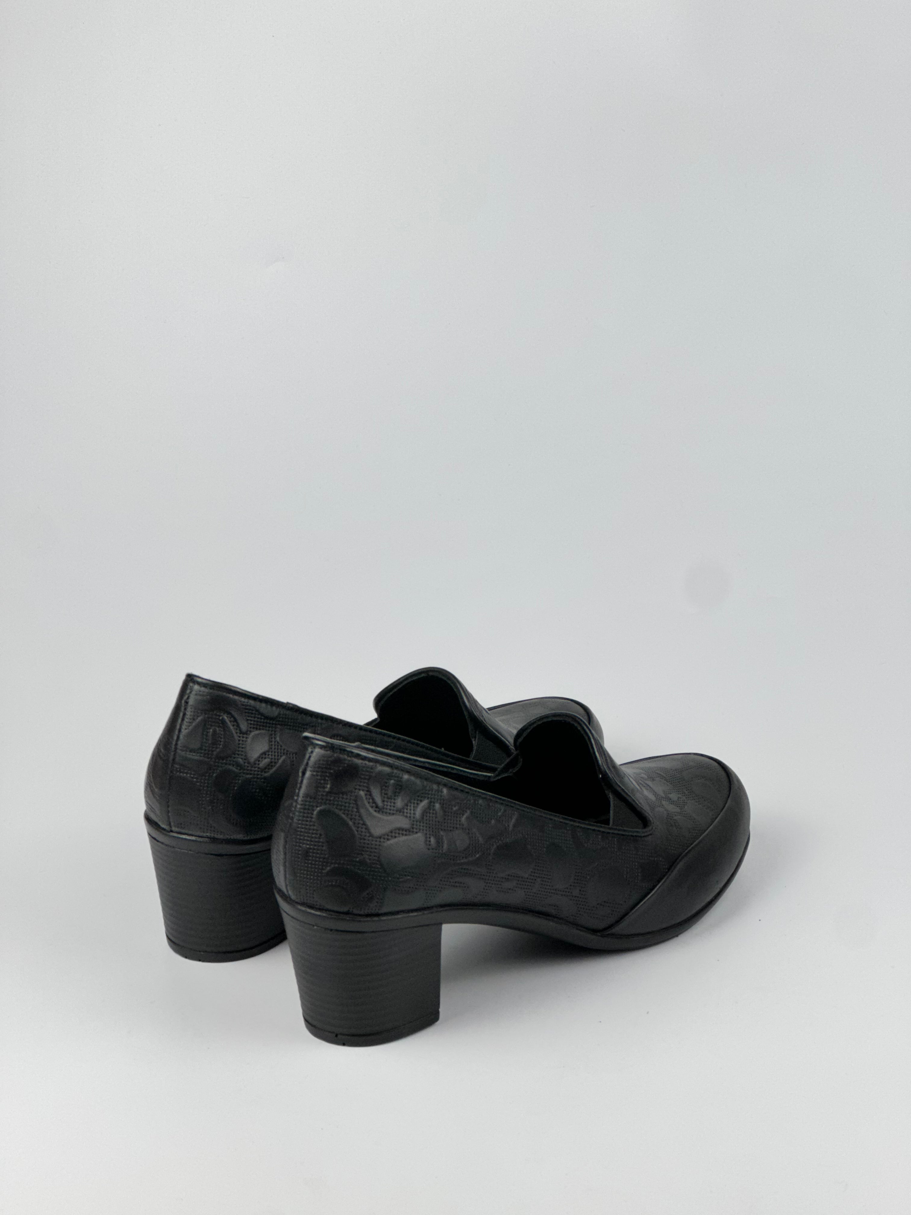 Soft Desenli HAKİKİ DERİ Topuklu Kadın Loafer