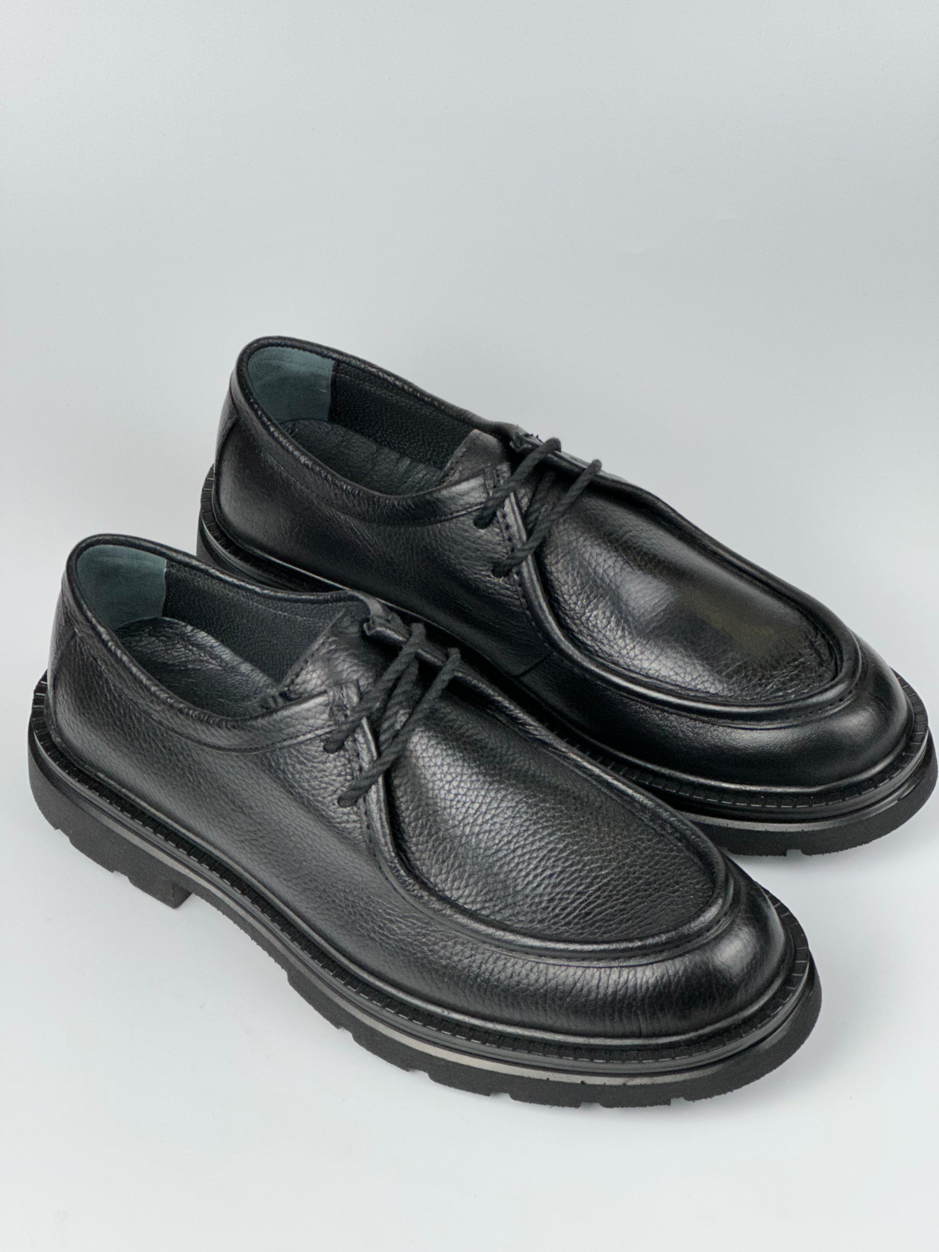 Oxford Prime Hakiki Deri Kahverengi Erkek Ayakkabı