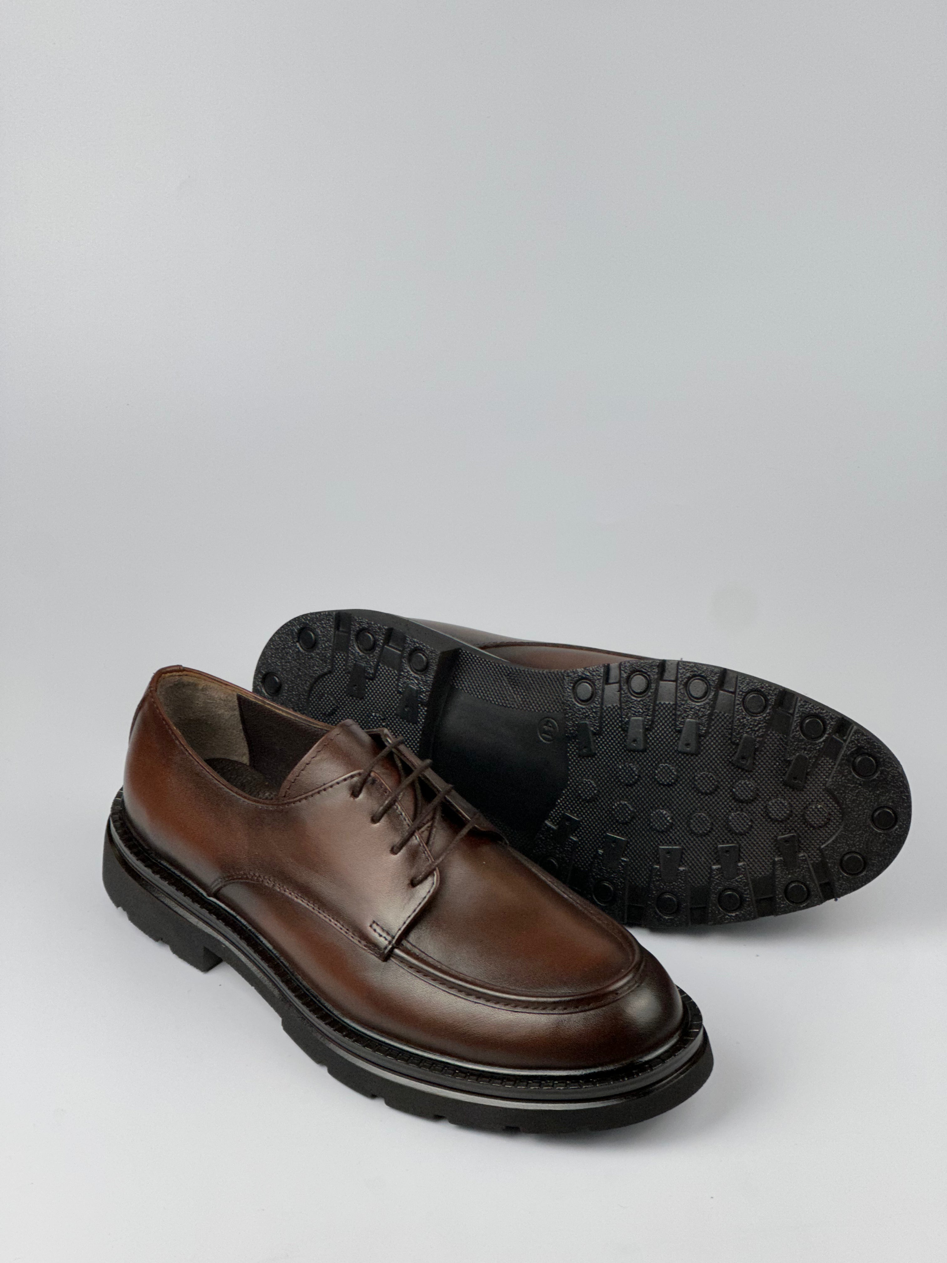 Oxford Core Hakiki Deri Siyah Erkek Ayakkabı