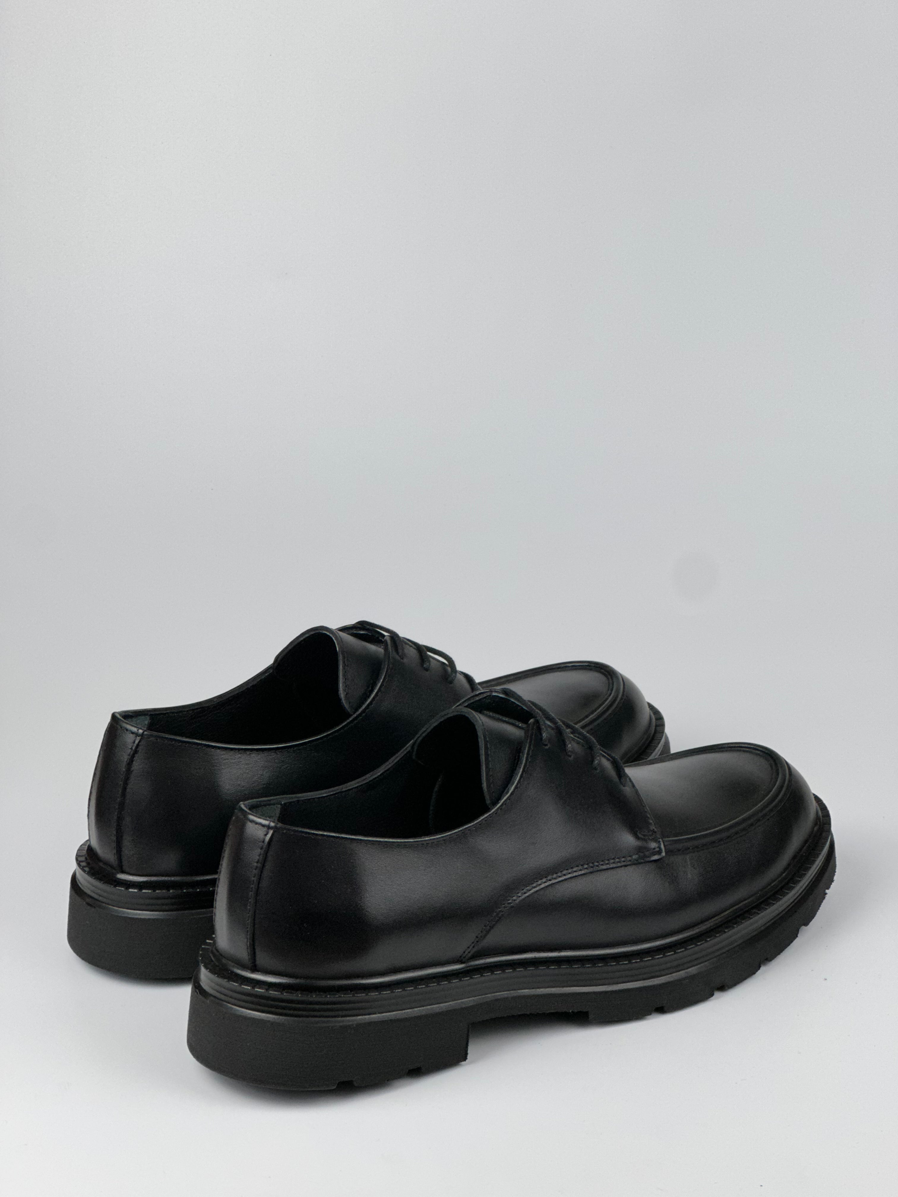 Oxford Core Hakiki Deri Siyah Erkek Ayakkabı