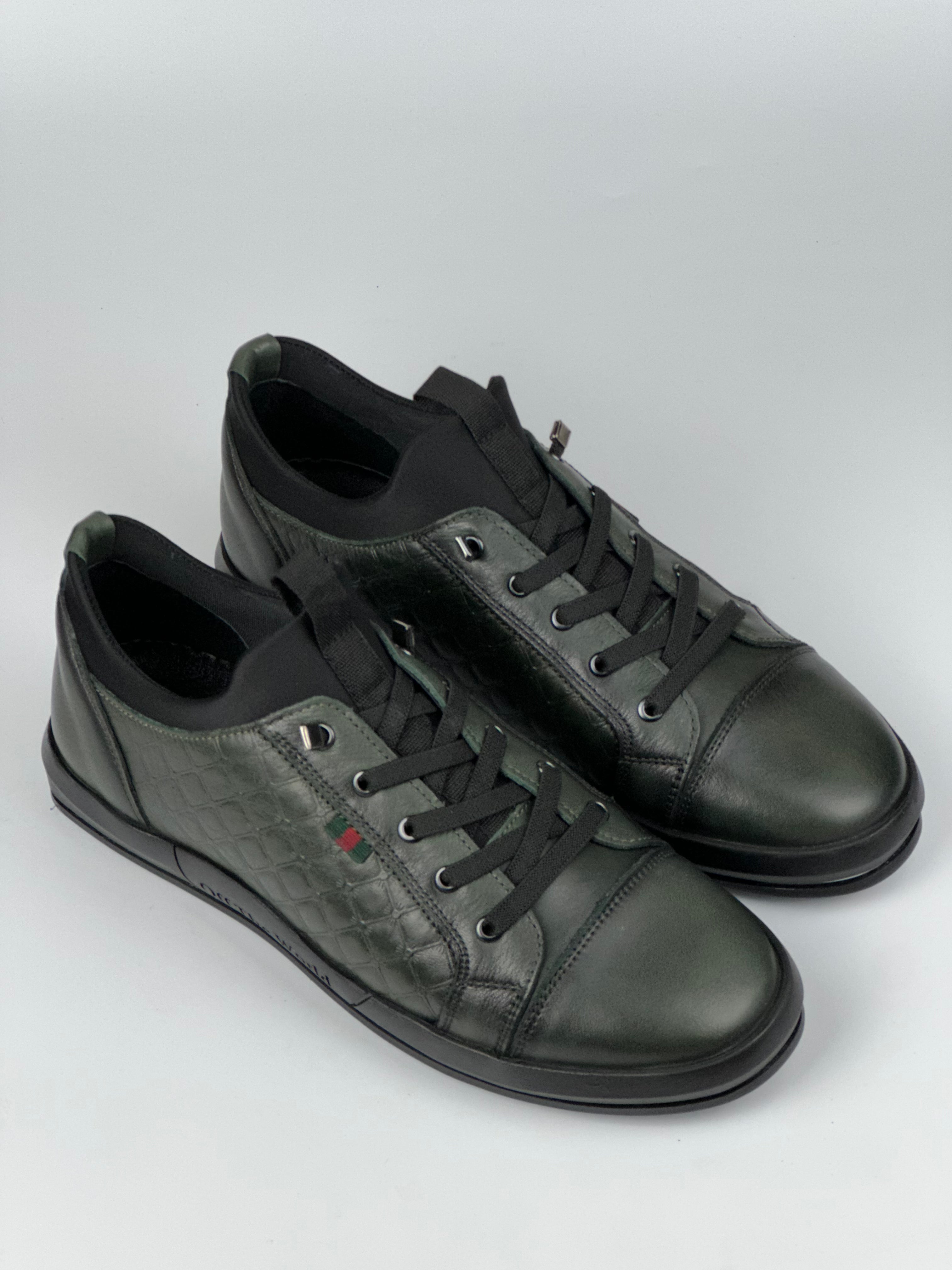 Voyager Siyah Deri Günlük Erkek Ayakkabı